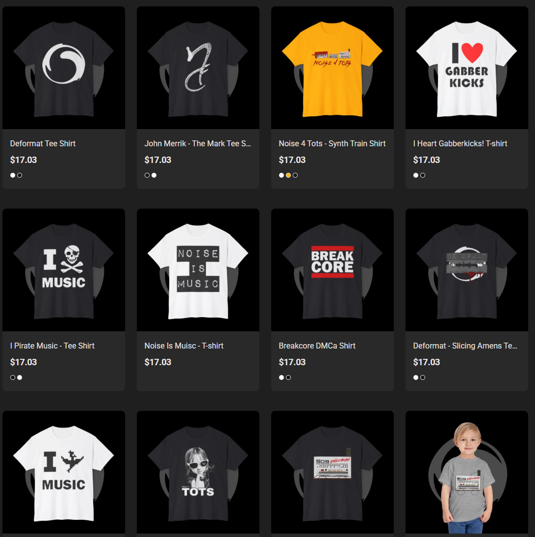 We have new Merch on Printify